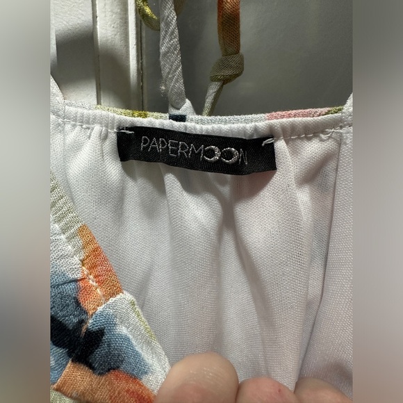 NWOT Papermoon Savannah Tie Back Blouse - Picture 4 of 10